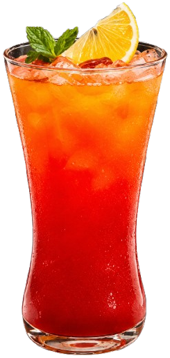 Sunset Flame Cocktail